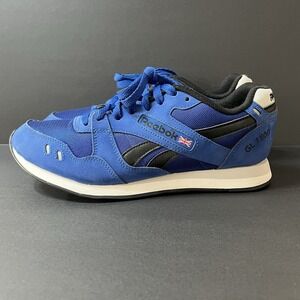 Reebok GL 1500 Blue Black White Men's Size 9 Athletic Sports